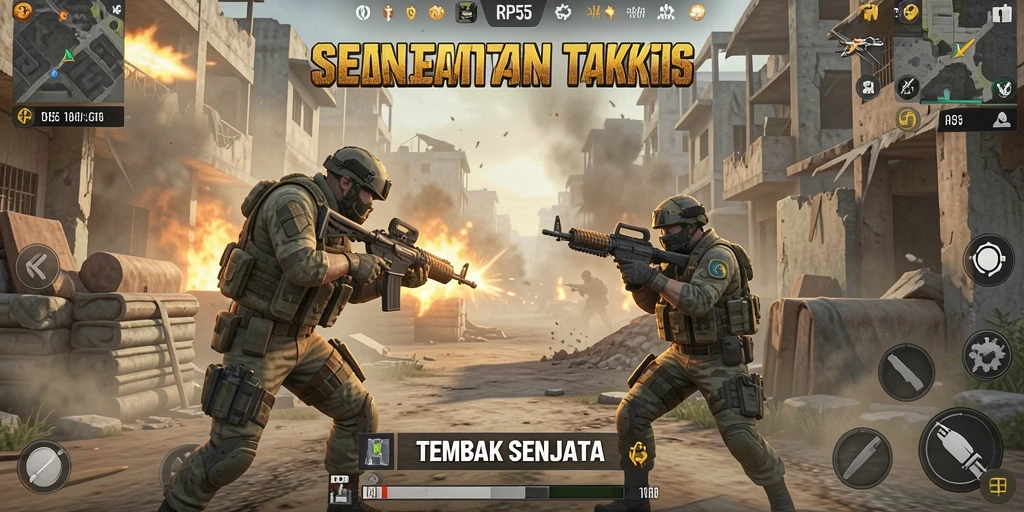 Tampilan antarmuka yang menarik dan fungsional di RP55.