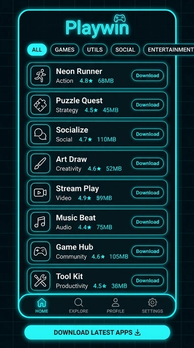 Playwin — Halaman Indeks Aplikasi Populer & Kanal Uji Indonesia